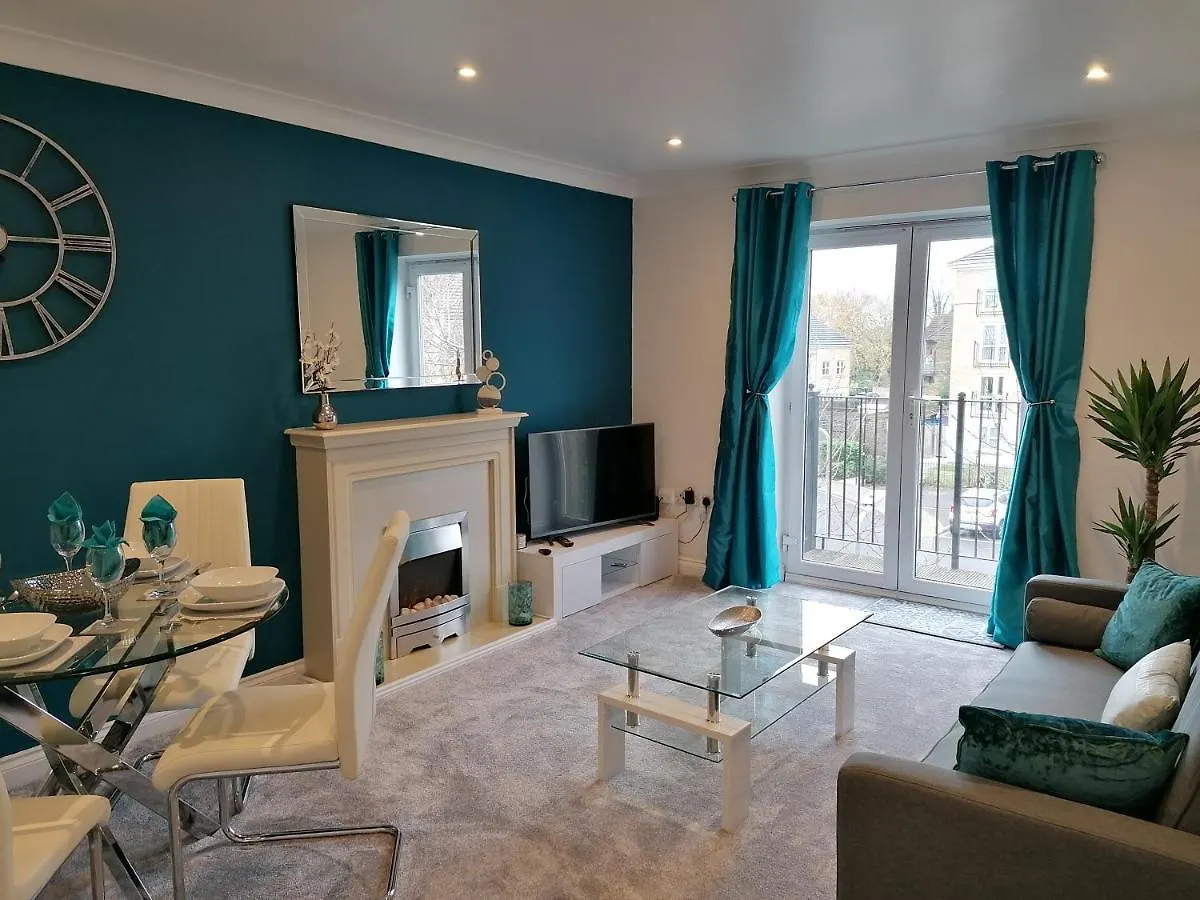 Apartment Luxury Modern 2 Bed Apartment, Free Undercroft Parking For 1 Car Southampton Großbritannien